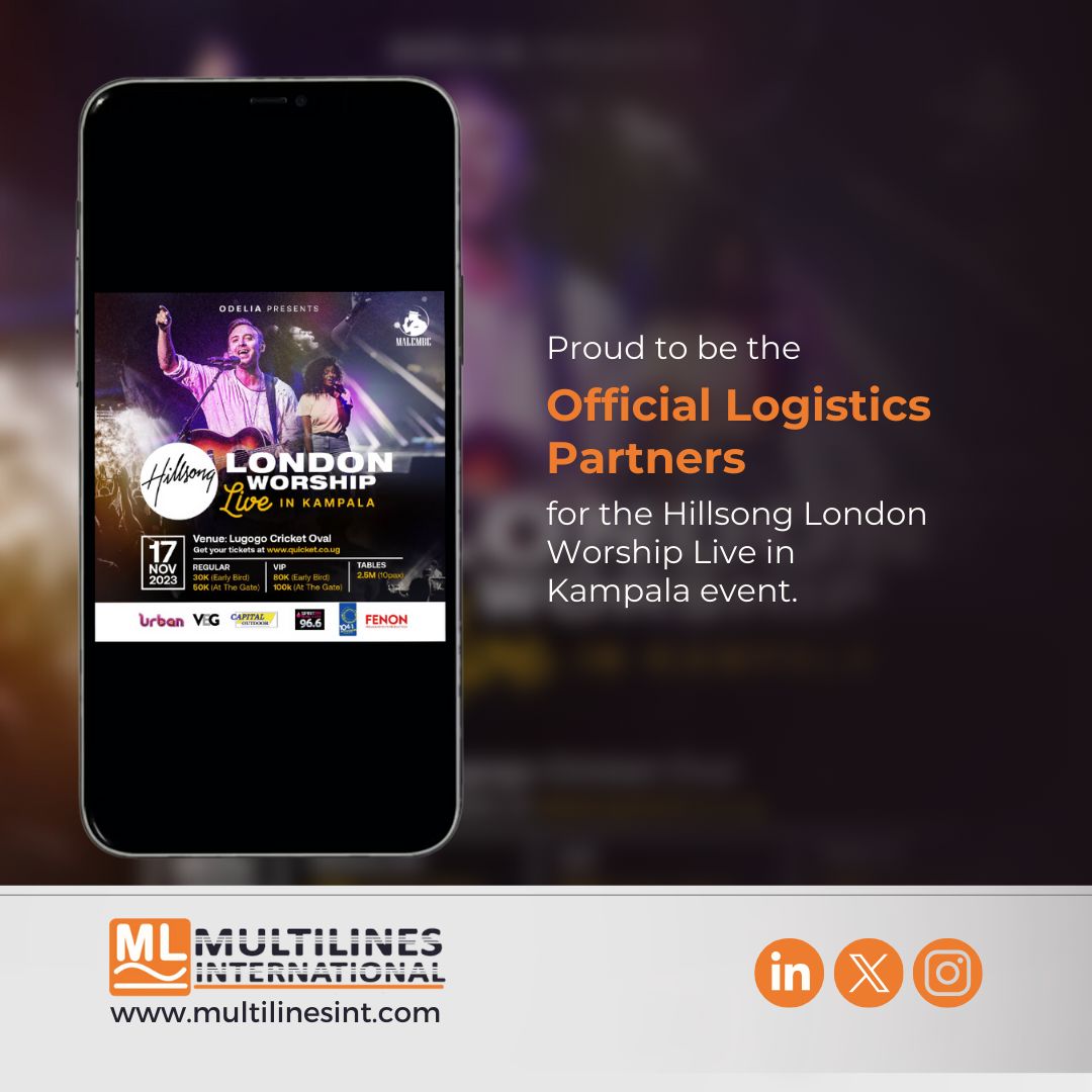 MLinesGroup's tweet photo. We are thrilled to announce that @MLinesGroup is the official logistics partner for #HillsongLondonLiveKLA in partnership with @MalembeLife. Committed to seamless transportation, we're honored to be part of this event, ensuring a flawless experience. #EfficientandReliable https://t.co/2c3GRgJ5mr