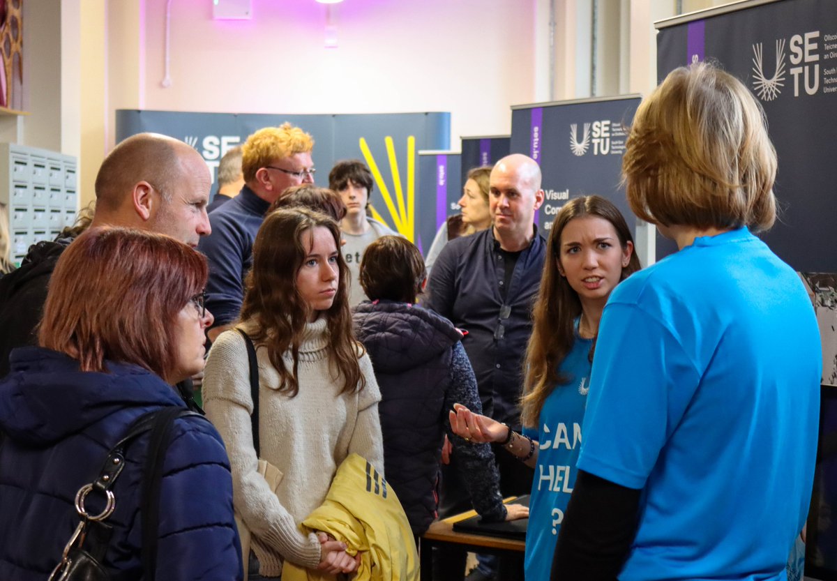 SETUIreland's tweet photo. Thank you so much to all who attended our Open Day today in #Wexford. It was amazing to see such interest in our courses! 

As always, you can find more information on our courses in Wexford here: https://t.co/JZn7XWC2hX 

#OpenDay #InspiringFutures https://t.co/Jy6F5RvpIA