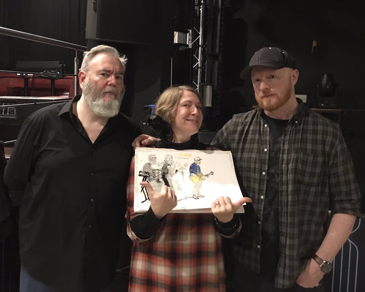 jennysoep's tweet photo. I made it :) - it was great @ArabStrapBand #ArabStrap #ScottishAlternativeMusic #PoetryInMusic #PaintingMusic #Philophobia #DrawingMusic https://t.co/nEOkNtNKJK
