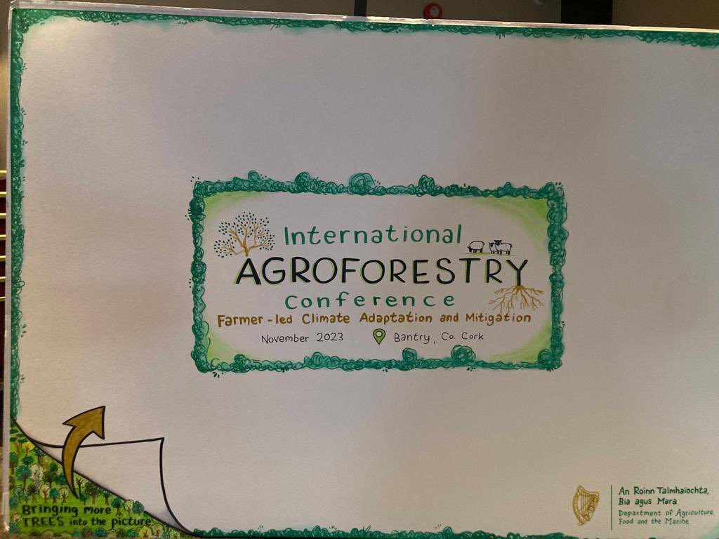 Delighted to welcome national &amp; international guests to the International Agroforestry Conference today 🌳

Officially opened by Minister of State <a href="/pippa_hackett/">Pippa Hackett</a> 🌳

<a href="/AgroforestForum/">Irish Agroforestry Forum</a> <a href="/pure_cork/">Pure Cork</a> <a href="/Conference_Cork/">CorkConventionBureau</a> <a href="/heaney_seamus/">Seamus Heaney Visit Cork</a> <a href="/FutureForests/">Future Forests</a> <a href="/visitbantry1/">visitbantry</a>