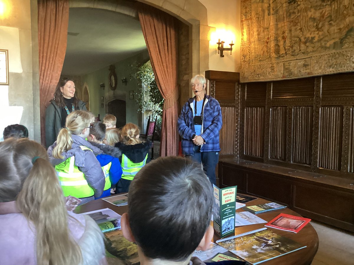 Peacock Class loved their visit to Allington Castle yesterday!