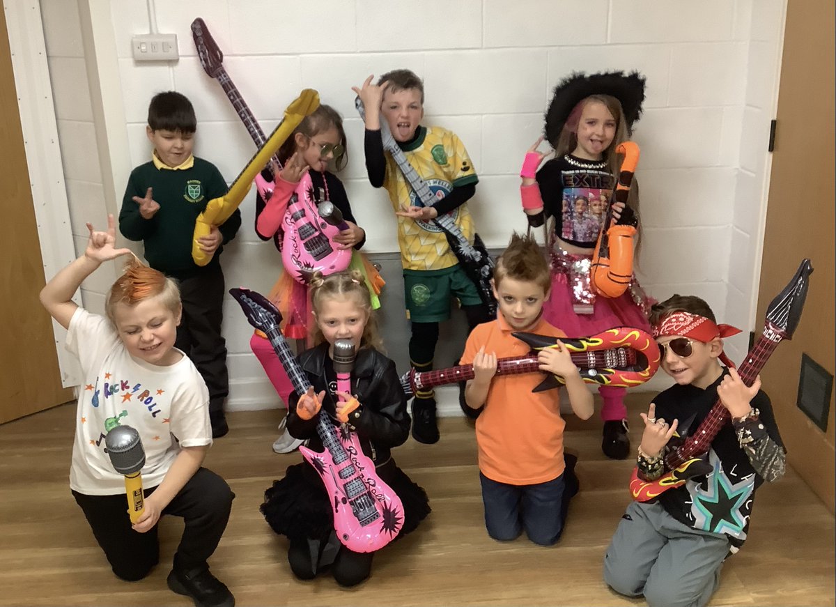 Rockstars ready to rock and roll! 👩‍🎤🎸🧑‍🎤🤘
<a href="/malvernprimary/">Malvern Primary School</a> 💚💛
<a href="/TTRockStars/">Times Tables Rock Stars</a>