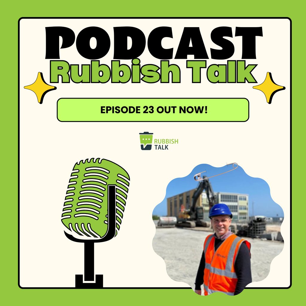 Have you caught up on Ep.23 with our special guest Colin Forshaw? ♻🗑

Click the link to listen now - bit.ly/4611Vta 🎧

#RubbishTalk #EnvironmentalNews