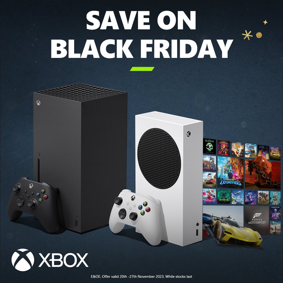 Get ready to level up your gaming experience. Something super exciting is brewing for this #XboxBlackFriday. From November 20-27.
Stay tuned! @Primalnteractil
#JoinTheXboxFamily #XboxBlackFridaySA 

z.humanz.ai/bf/157573