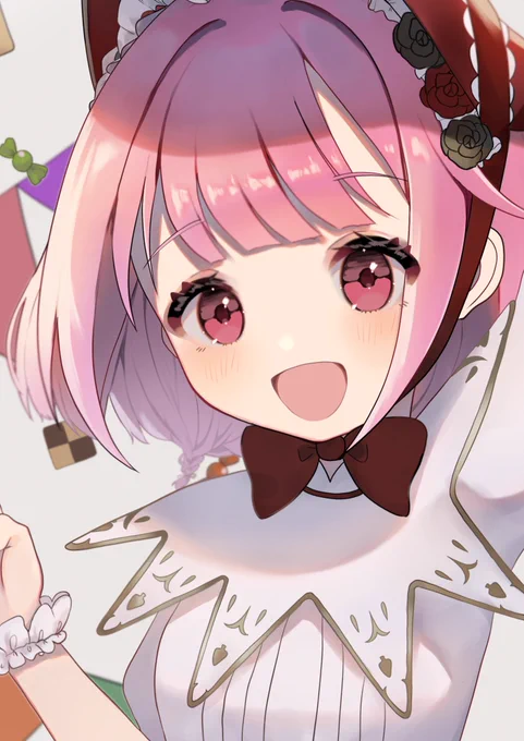 冬コミ用の対イラスト(切り取り)全体絵は新刊にて...!#prsk_FA 