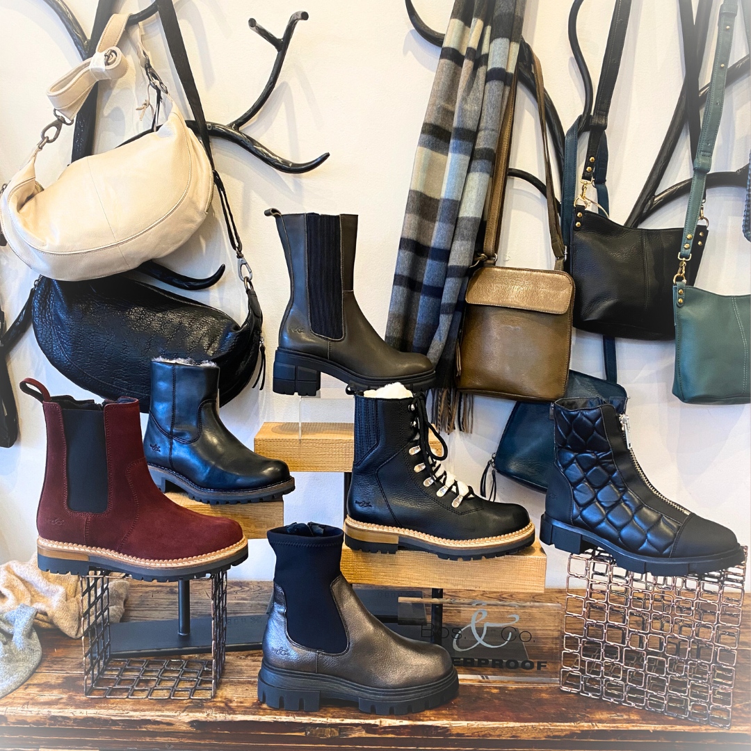 PiazzaDellaSole's tweet photo. Embrace the great outdoors this fall with Bos &amp; Co.! 🌟 These #waterproof wonders are the perfect outdoor companions, allowing you to step confidently through rain or shine. Discover the ultimate blend of fashion and functionality with Bos &amp; Co. at #PiazzaDellaSole. #boots https://t.co/mYHTh41siL