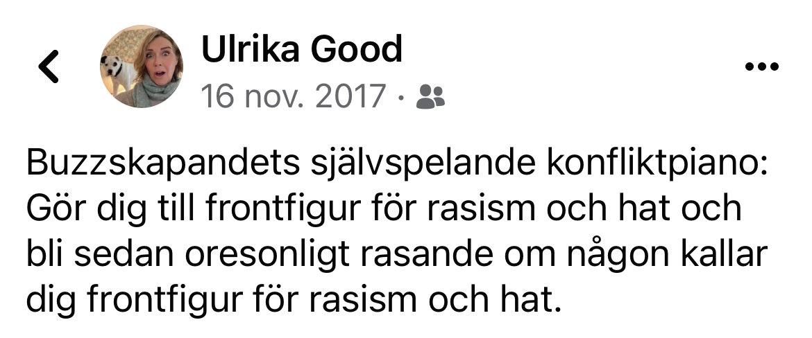 Har det blivit mindre av detta? Svar: nej.