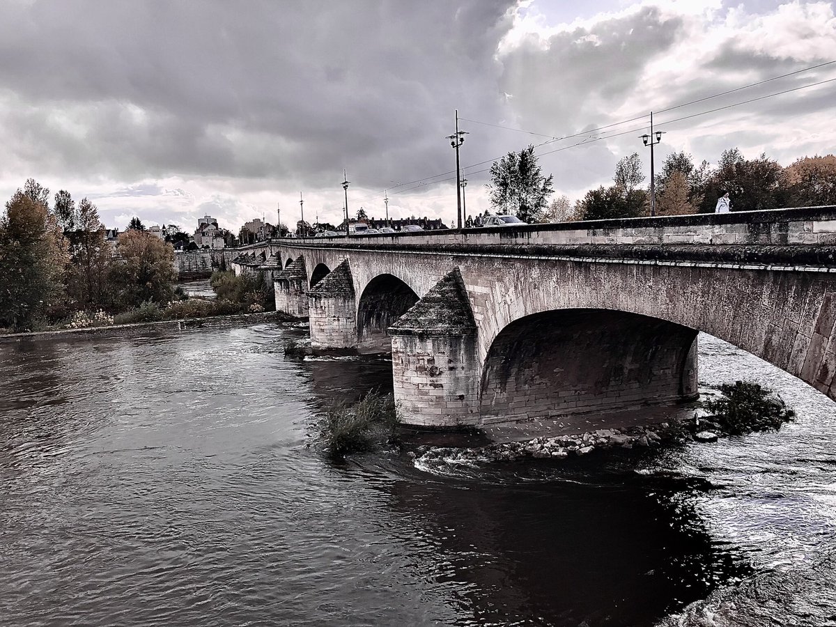 Pont fluvial.

#LoireValley