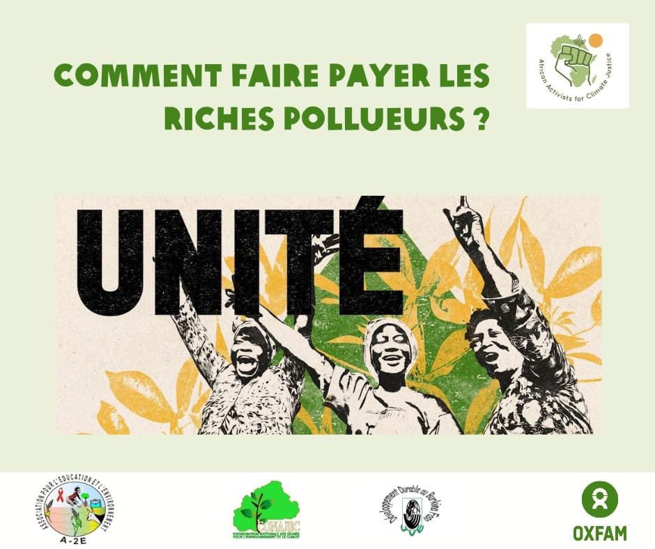 oxfamauburkina's tweet photo. 🚨 Les riches polluent, la planète trinque. Exigeons des comptes et des actions concrètes. 💪🌎

Rejoignez-nous en signant la pétition dès maintenant:
🛑 https://t.co/VtOsLtsXPj  

#OXFAM
#FairePayerLesPollueurs 
#MakePolluterPay 
#MakeRichPollutersPay
#AACJ 
#Pacja 
#COP28 ! https://t.co/NDrKZGNDAq