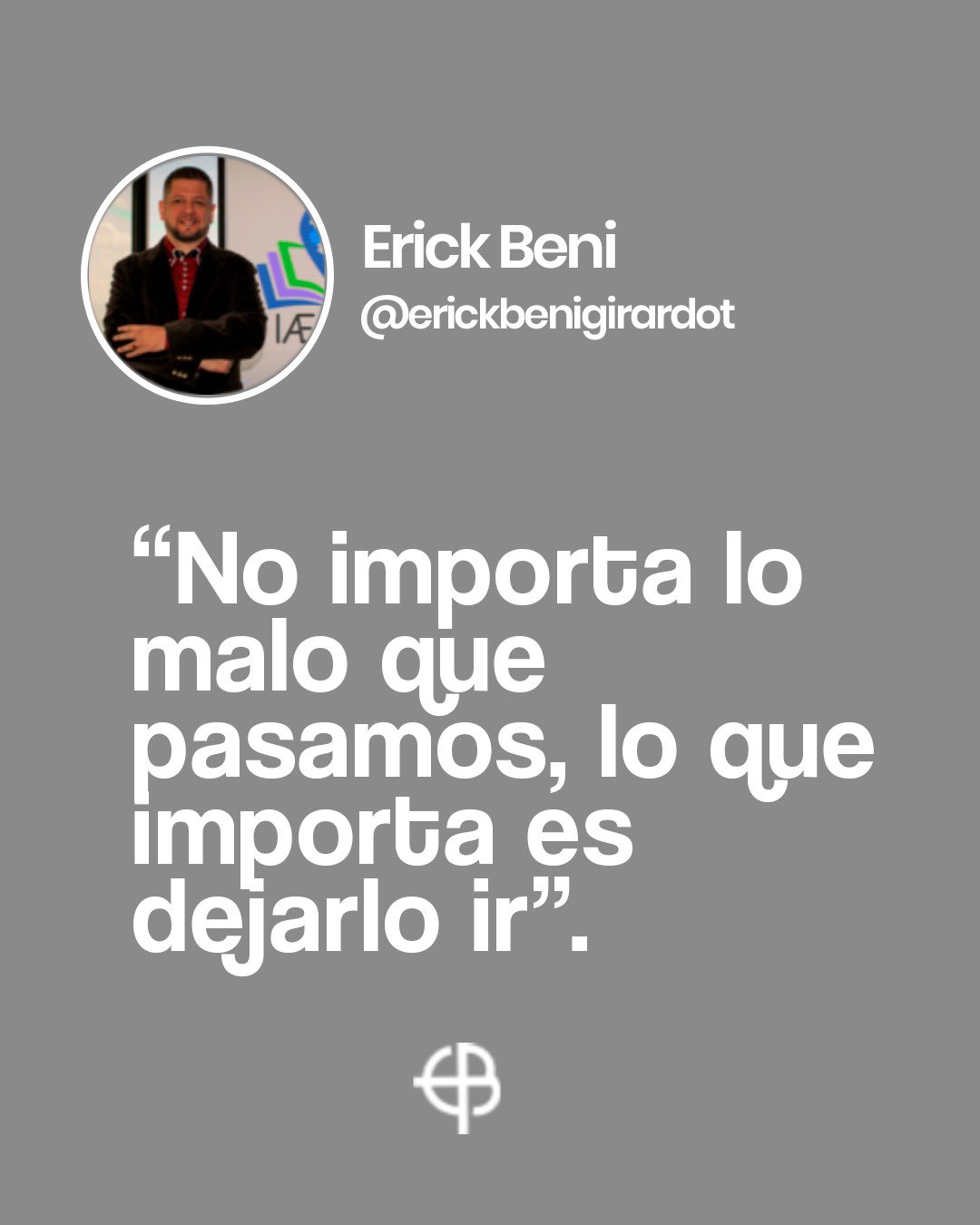 Erick Beni, Asesor, Católico