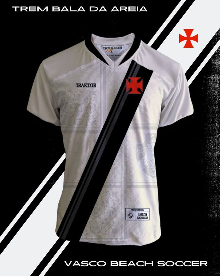 NOVO UNIFORME DO TREM DA AREIA 💢
 
Torcedor! Com mais de 25 mil votos na enquete que fizemos em nosso perfil, essa foi a escolha da maioria para o novo uniforme do maior campeão da praia.
 
#uniformevasco #vascodagama