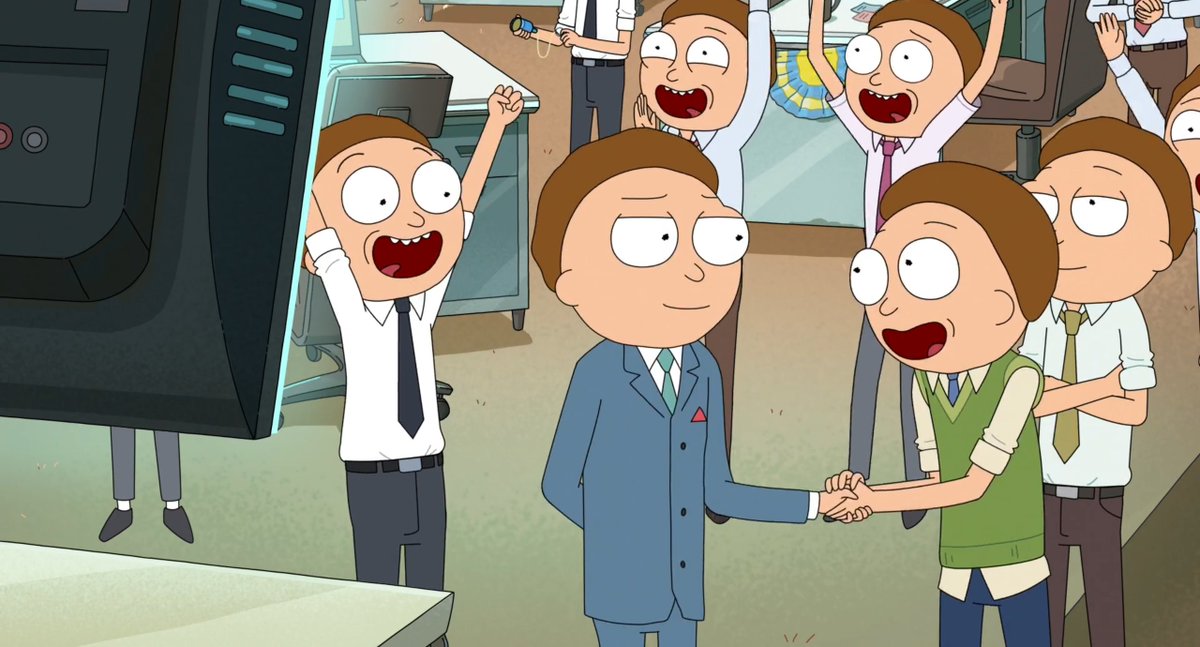 RickMortyShots's tweet photo. The Rickest Morty hiding in the Rickless Morty's.

#RickAndMorty https://t.co/yu1XOv8fxz