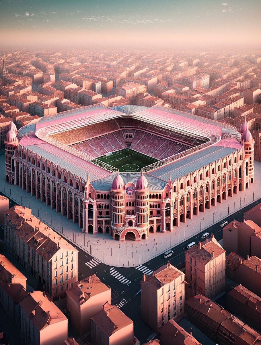 ActuFoot_'s tweet image. Le PSG, le Stade de Reims, le Stade Brestois et le TéFéCé ont aussi le droit à leur stade revisité par l’IA. 🏟️🤯

📸 @Ligue1UberEats