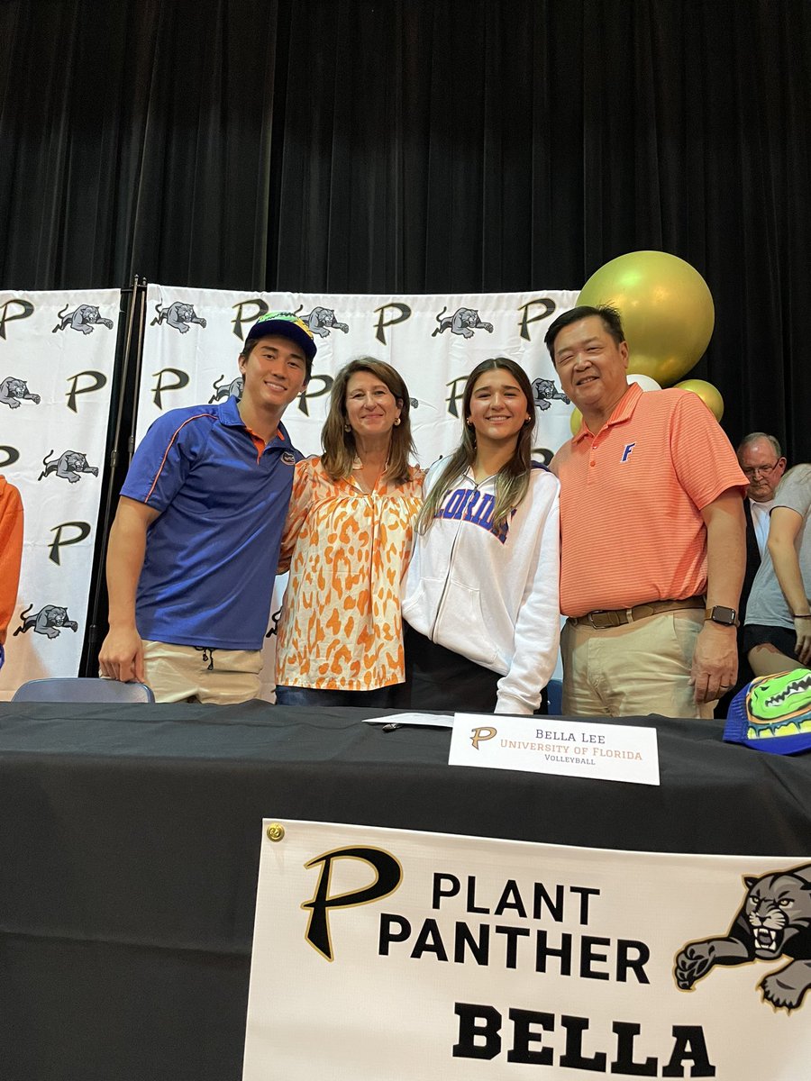 Bella Lee🐊 (@lee6bella) on Twitter photo Signed with <a href="/GatorsVB/">Gators Volleyball</a> and won my second State Championship this week! I am grateful for the journey and can’t wait to wear the orange and blue!
Go Gators!! 🐊🧡💙💍 Signed with <a href="/GatorsVB/">Gators Volleyball</a> and won my second State Championship this week! I am grateful for the journey and can’t wait to wear the orange and blue!
Go Gators!! 🐊🧡💙💍