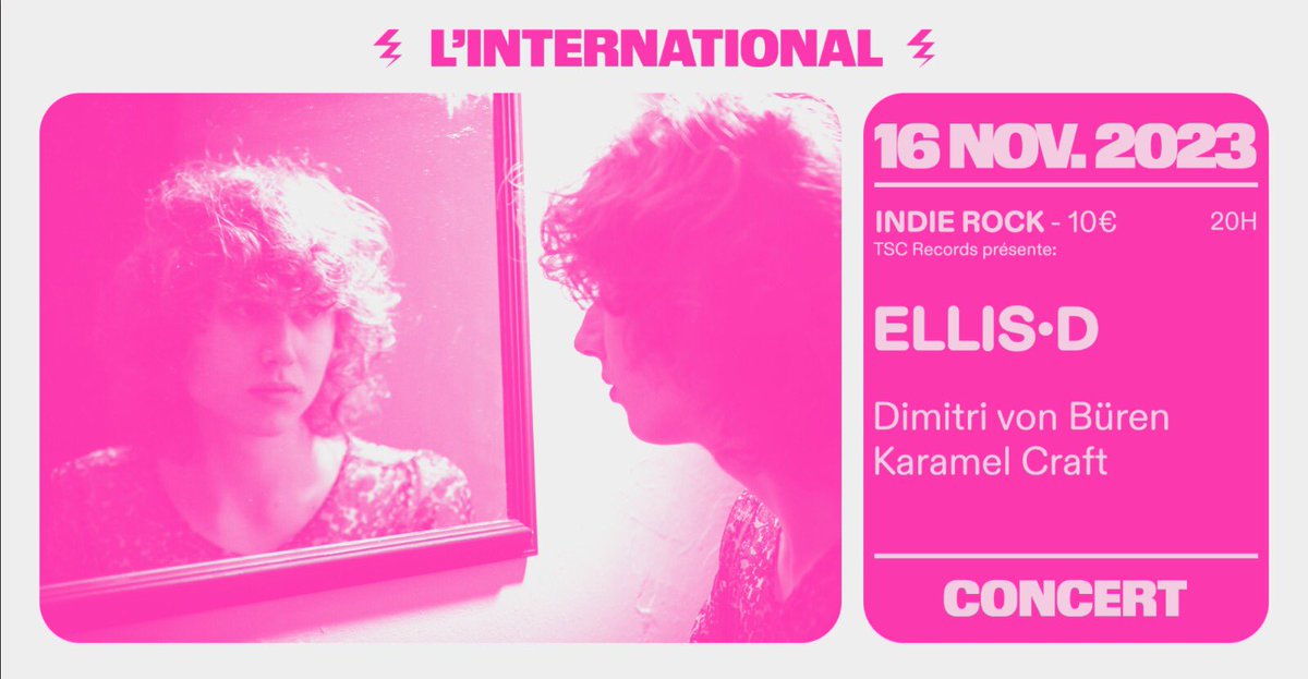 Dimitri von Büren (@vonburenmusic) on Twitter photo 🎸 En concert ce soir à l’<a href="/inter_oberkampf/">L'INTERNATIONAL</a> ! Sur scène à 21h pile, ouverture des portes (et premier concert à 20h) donc venez tôt ! :)
See you there!🔥 shotgun.live/fr/events/conc… 🎸 En concert ce soir à l’<a href="/inter_oberkampf/">L'INTERNATIONAL</a> ! Sur scène à 21h pile, ouverture des portes (et premier concert à 20h) donc venez tôt ! :)
See you there!🔥 shotgun.live/fr/events/conc…