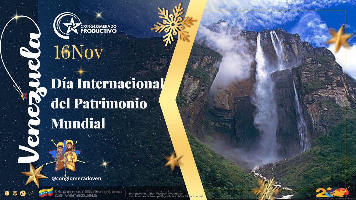 #Efemérides | #16Nov Celebramos el Día Internacional del Patrimonio Mundial, fecha en la cual se estableció un acuerdo para la protección, y preservación de todos los sitios naturales y culturales del planeta, que son parte de la herencia de toda la humanidad