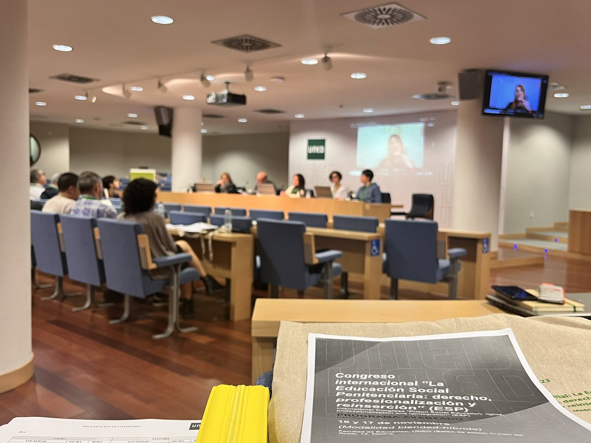 ¡Empezamos! 

Congreso Internacional: La Educación Social Penitenciaria 

📍<a href="/EducacionUNED/">Facultad de Educación de la UNED</a> 

#educacionsocialpenitenciaria