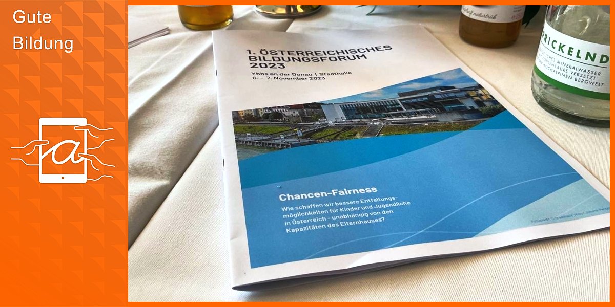 Das #NationaleBildungsforum hat ein Österreicher Geschwister. Die erste Ausgabe zeigt, dass der Ansatz mit verschiedenen Akteuren aus Praxis, Politik, Wissenschaft und Verwaltung funktioniert. Unser Geschäftsführer Stephan Dorgerloh brachte dabei  die deutschen Erfahrungen ein.