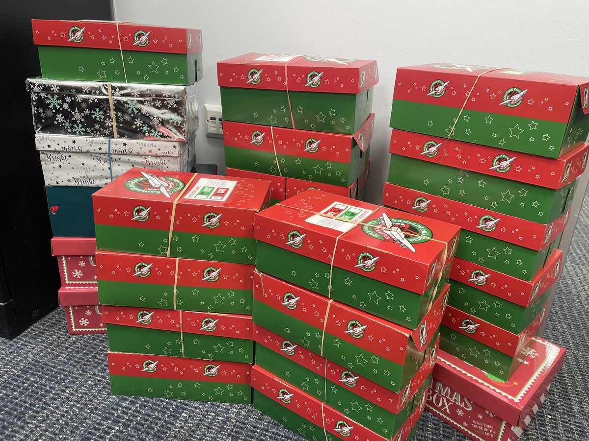 We have had an incredible turnout so far for #OperationChristmasChild this week! If you want to get involved, we are still collecting these Friday 17th &amp; Monday 20th November. Find out more here samaritans-purse.org.uk/what-we-do/ope… #NationalCollectionsWeek