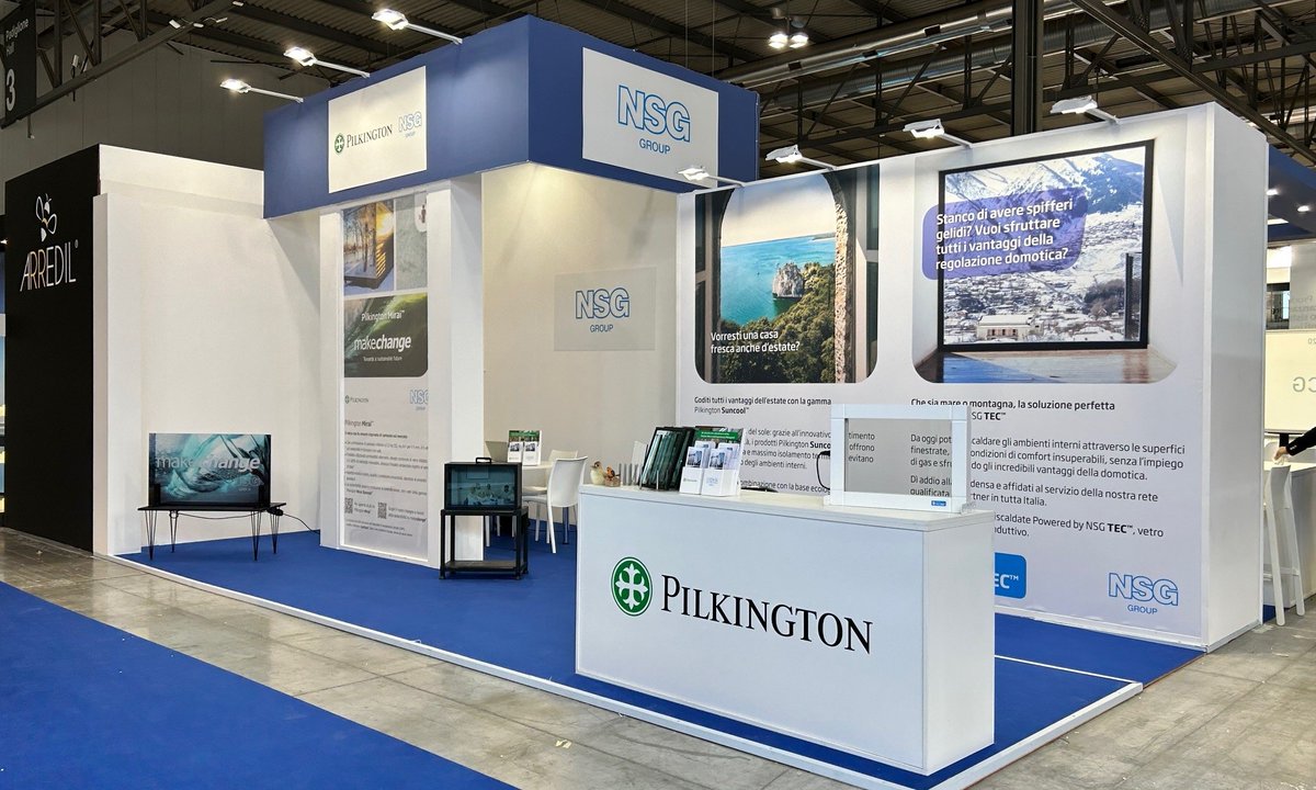 pilkingtonglass's tweet photo. If you're near #Milan 🇮🇹, visit the Pilkington Italia stand at MADE expo 2023.
On November 15-17, our team will be on hand to showcase the latest #glass innovations.
You are welcome to visit our stand no. L19 in hall 3P.
#madeexpo #glassindustry #innovation #sustainability https://t.co/XFsSKXUcMi