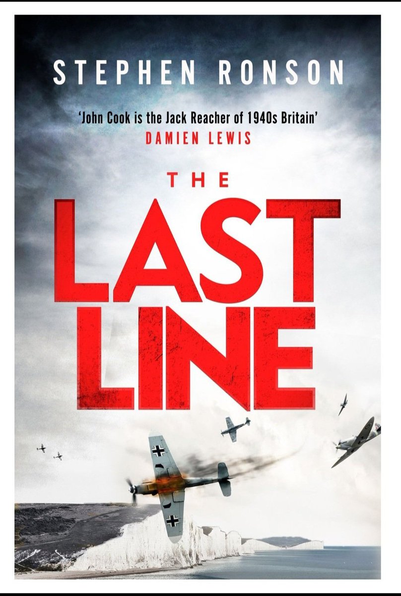 Huge #congratulations to @Stephen_Ronson for the publication of #TheLastLine today! It's a fabulous new series set just after #WW2 and will have you gripped!! I hope it flies high!!! 5⭐️⭐️⭐️⭐️⭐️