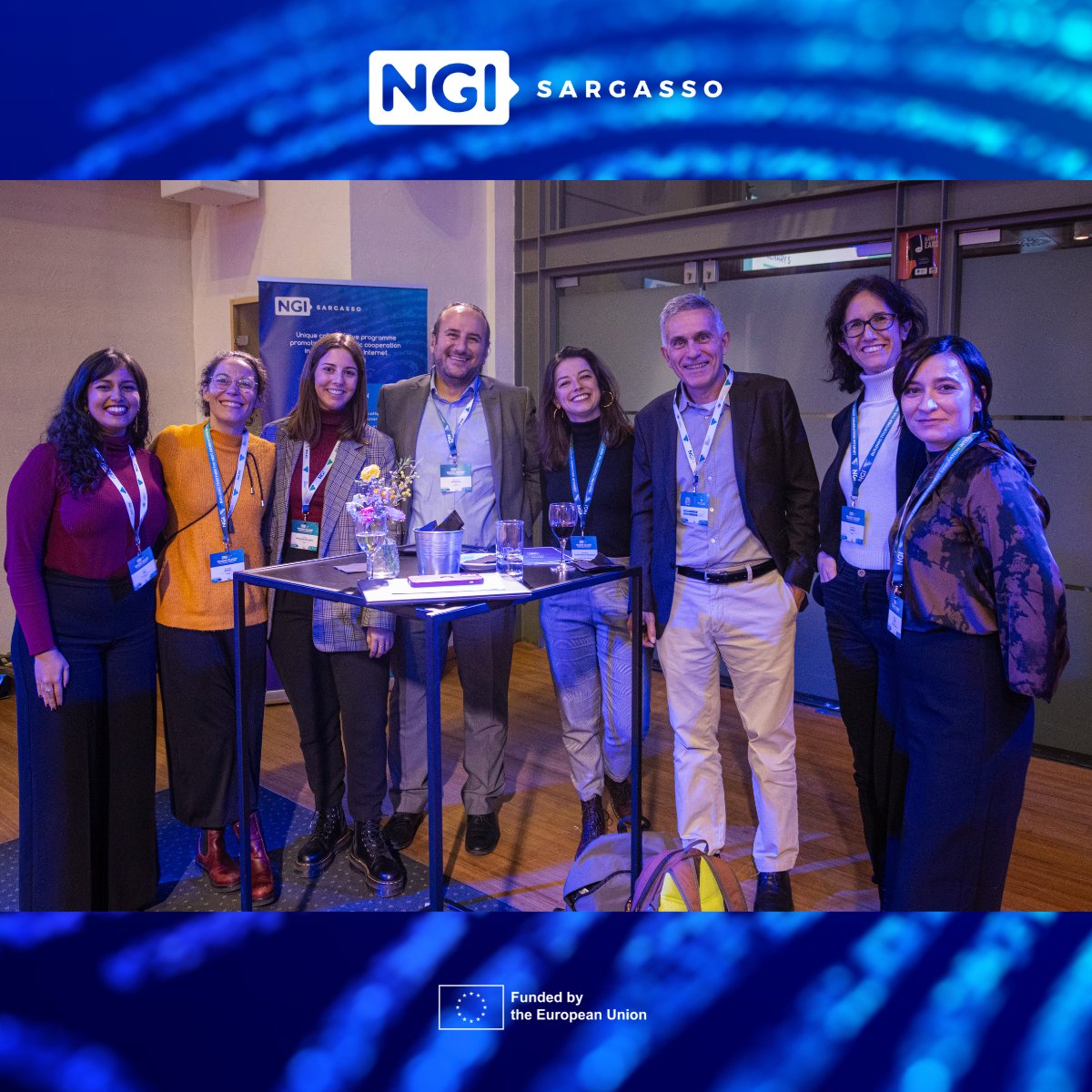 NGI_Sargasso's tweet photo. ๐#NGISargasso team is at the #NGIForum23!
๐ ๐ We are connecting with Internet innovators working on #digitaltransformation & #futureInternet!
๐ข More info about our participation at the yearly gathering of the #NGICommunity coming soon at ๐ https://t.co/S7c9BmIo6H
@NGI4eu https://t.co/IpXTxv5KzU