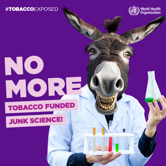 World Health Organization (WHO) (@who) on Twitter photo <a href="/WHO_Europe/">WHO/Europe</a> <a href="/WHOSEARO/">World Health Organization South-East Asia</a> <a href="/WHOWPRO/">World Health Organization (WHO) Western Pacific</a> <a href="/WHOEMRO/">WHO Regional Office for the Eastern Mediterranean</a> <a href="/WHOAFRO/">WHO African Region</a> <a href="/pahowho/">PAHO/WHO</a> <a href="/FCTCofficial/">WHO FCTC</a> Scientific research that argues against risks posed by tobacco and nicotine products are often funded by the tobacco industry. This is tobacco-funded junk science.
🔗bit.ly/3QFCjfK #TobaccoExposed <a href="/WHO_Europe/">WHO/Europe</a> <a href="/WHOSEARO/">World Health Organization South-East Asia</a> <a href="/WHOWPRO/">World Health Organization (WHO) Western Pacific</a> <a href="/WHOEMRO/">WHO Regional Office for the Eastern Mediterranean</a> <a href="/WHOAFRO/">WHO African Region</a> <a href="/pahowho/">PAHO/WHO</a> <a href="/FCTCofficial/">WHO FCTC</a> Scientific research that argues against risks posed by tobacco and nicotine products are often funded by the tobacco industry. This is tobacco-funded junk science.
🔗bit.ly/3QFCjfK #TobaccoExposed