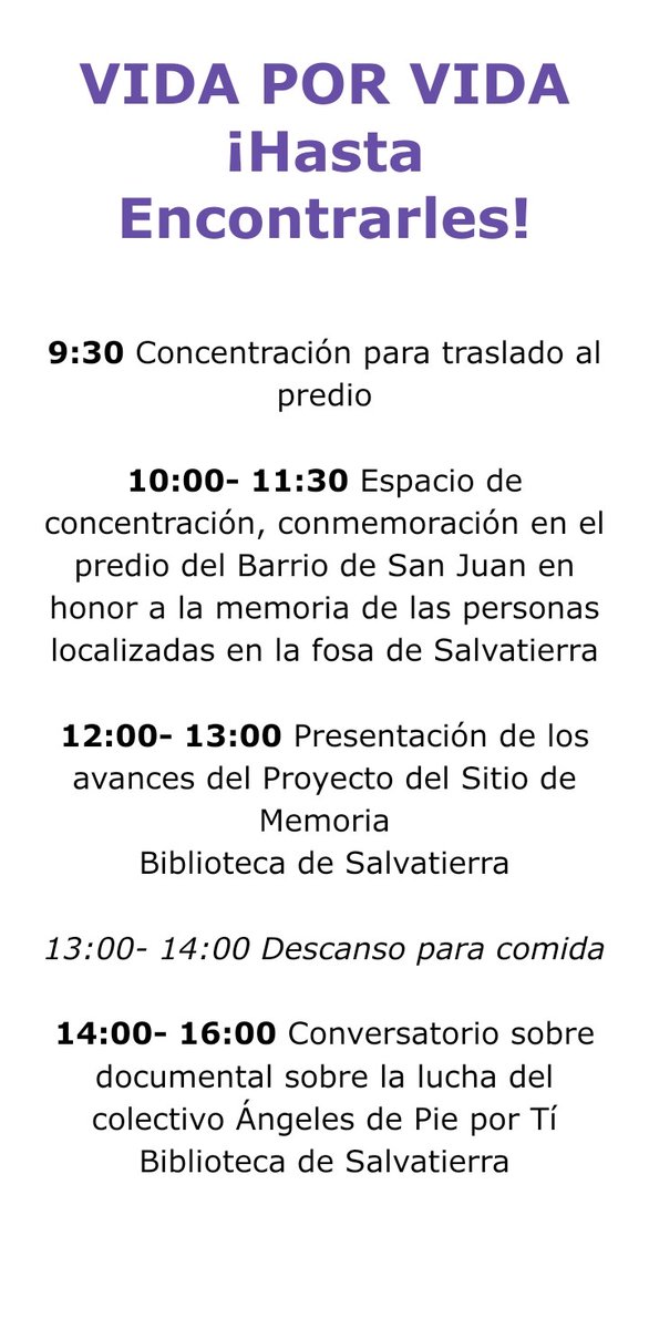 Ángeles de Pie Por Ti tweet media