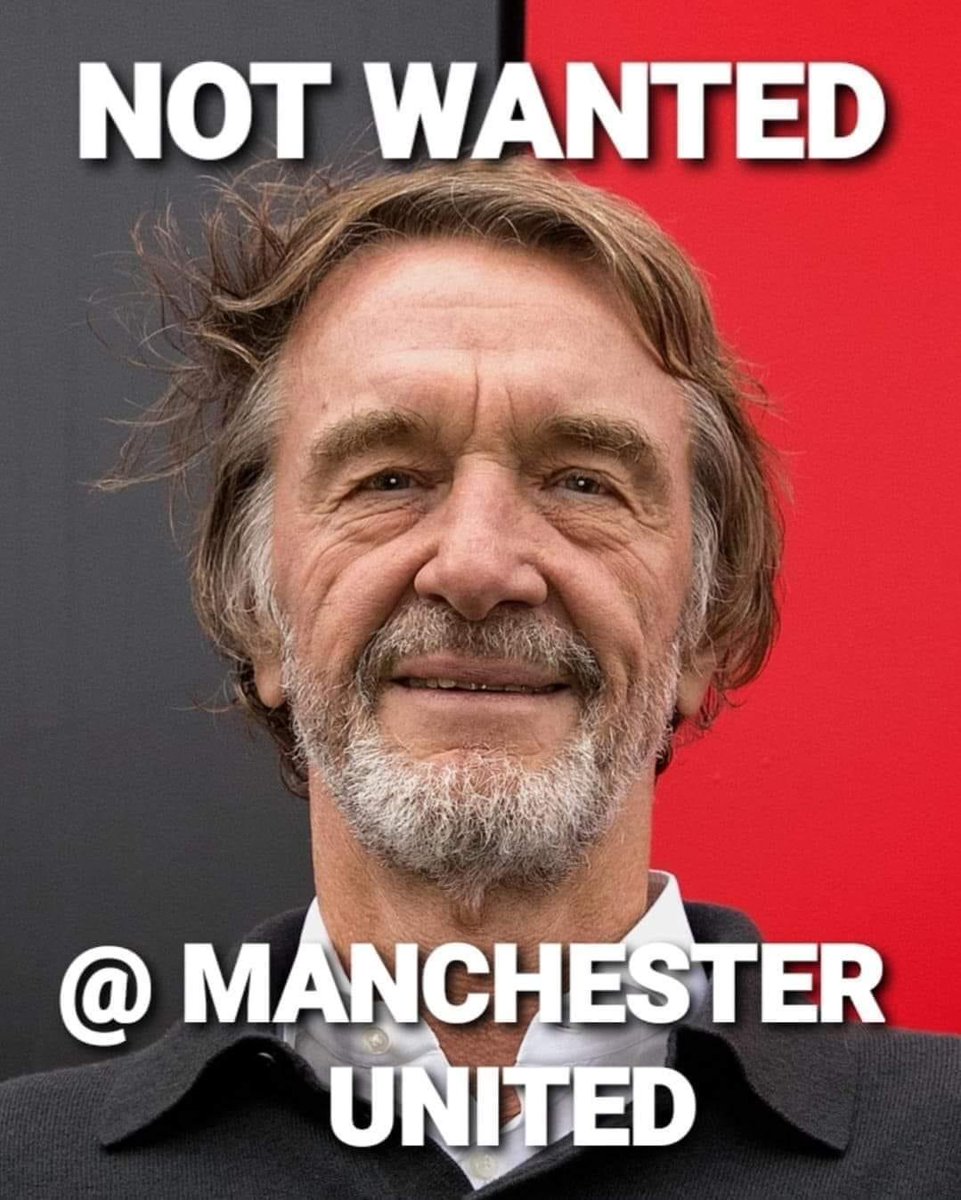 #GlazersOut #MUFC #StopFundingTheGlazers #NotAPennyMore #NoToJimRatcliffe  $MANU @ManUtd #FullSaleOnly