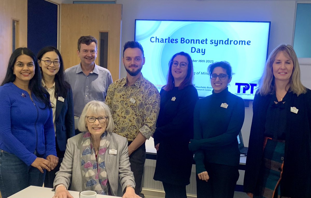 Today is #CharlesBonnetSyndrome Day. Its a pleasure to host the first scientific #CBS symposium @TPTgeneral with <a href="/esmesumbrella/">Esme's Umbrella</a> &amp; the legendary <a href="/JudithPotts/">Judith Potts</a> &amp; <a href="/MoorfieldsBRC/">NIHR Moorfields BRC</a> <a href="/HelenKhanComms/">Helen Khan</a> Thanks to our experts <a href="/JKJolly4/">Dr Jasleen K Jolly 💙</a> @CallaghanTamsin <a href="/jones_lee1/">Lee Jones</a> <a href="/RoyalHolloway/">Royal Holloway</a> <a href="/oxford_win/">𝗕𝗢𝗡𝗞 𝗡𝗼𝘁𝗶𝗳𝗶𝗰𝗮𝘁𝗶𝗼𝗻</a>
