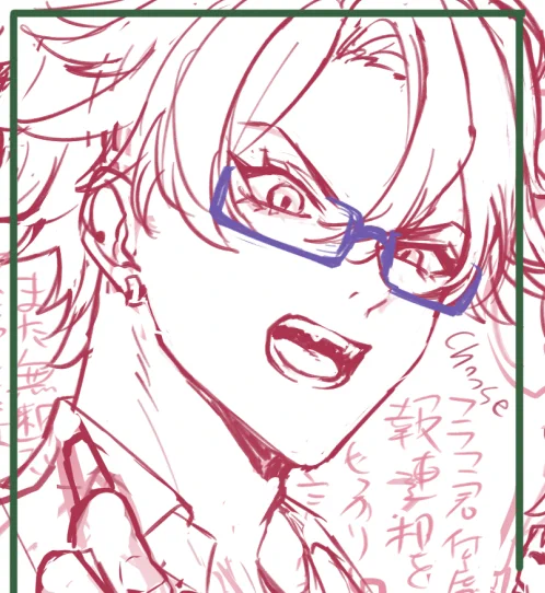 描きたい顔が描きたいように描けてテンション上がっちゃうな
つり目美人の怒った顔ドキッとして嫌いなので好きです 