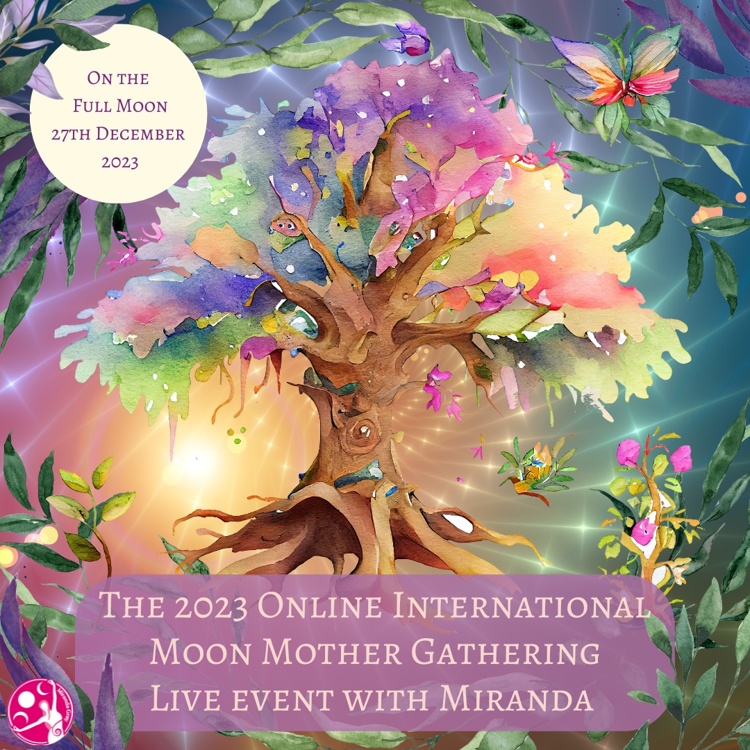 wombblessing's tweet photo. I'm overjoyed to share the exciting news about the upcoming first ONLINE International Moon Mother Gathering on the Full Moon of December 27!
Look out for more details about The Gathering in an email arriving soon — check your inbox!
#moonmothers #onlinegathering #mirandagray https://t.co/E2d16kwEDG