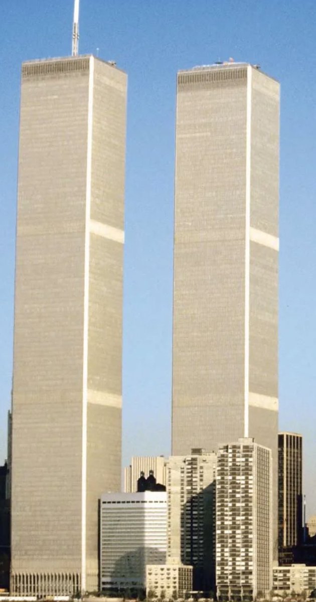 See those 2 buildings filled with people? Osama bin Laden's terrorists flew planes into them and killed them, as well as many who came to rescue them. OBL was a terrorist and a monster. And you can take his Letter to America and shove it up your ass. They didnt deserve death.
