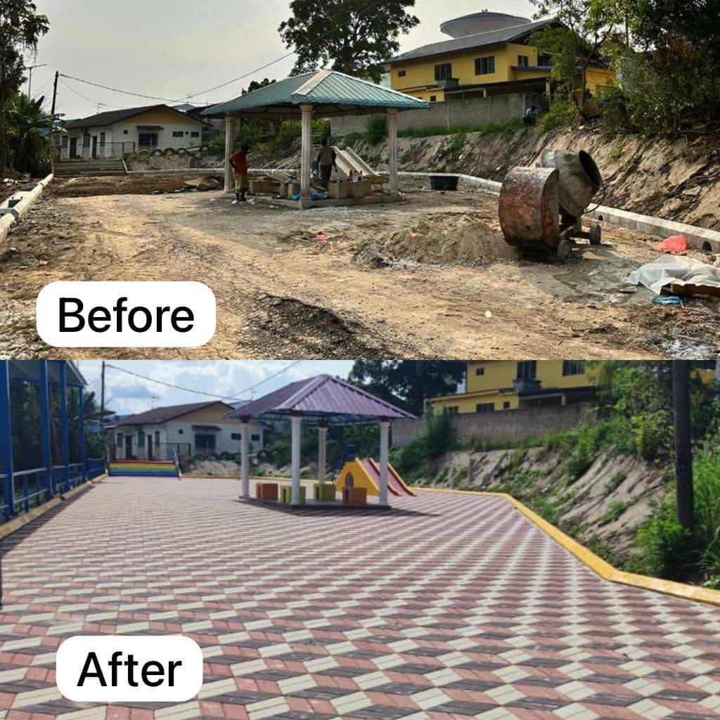 NgaKorMing's tweet photo. Terima kasih kepada YAB PM @anwaribrahim yg meluluskan peruntukan kepada KPKT sehingga kami berjaya membaikpulih dan naiktaraf pelbagai kemudahan awam. Jutaan rakyat kini dpt menikmati pelbagai prasarana yg moden & berdaya huni. Gambar : Mentakab, Pahang. @kpkt_gov #BKBC #Madani https://t.co/BaJofuWSWm