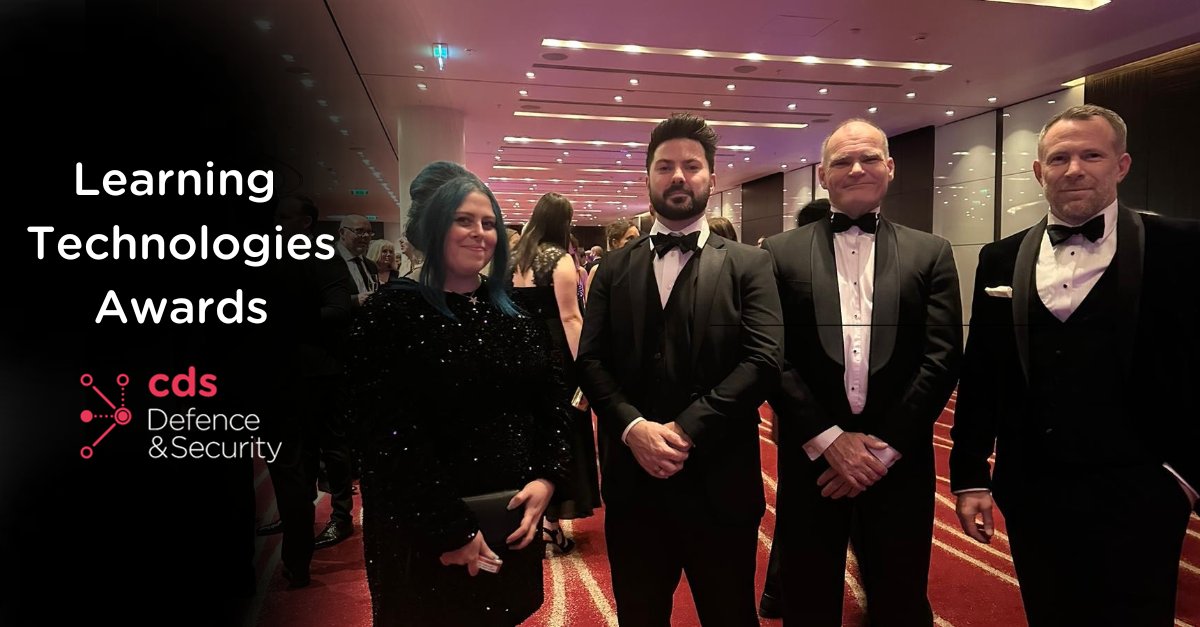 CDS_Defence's tweet image. 🎉 Despite not winning, a huge congrats to our team at the Learning Technologies Awards...

🌟 From 400 entries across 30+ countries, they reached the top 12 finalists.

👏 A testament to their hard work and dedication!

#CDSDS #LearningTechnologiesAwards