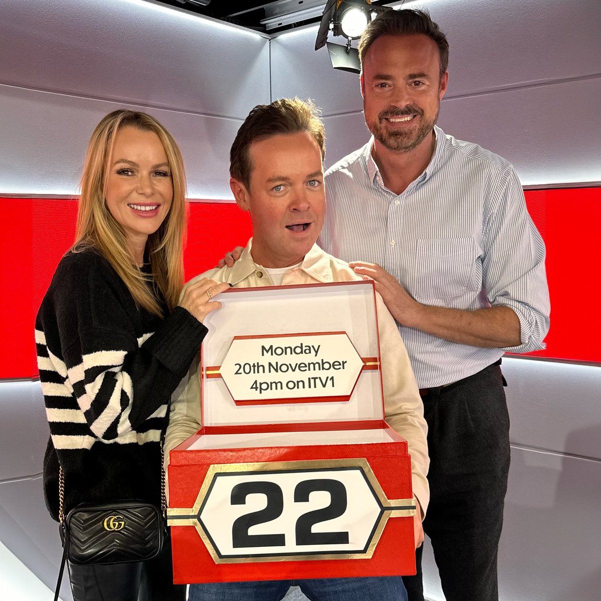 . @AmandaHolden & @JamieTheakston look excited about the new series! How excited are you?