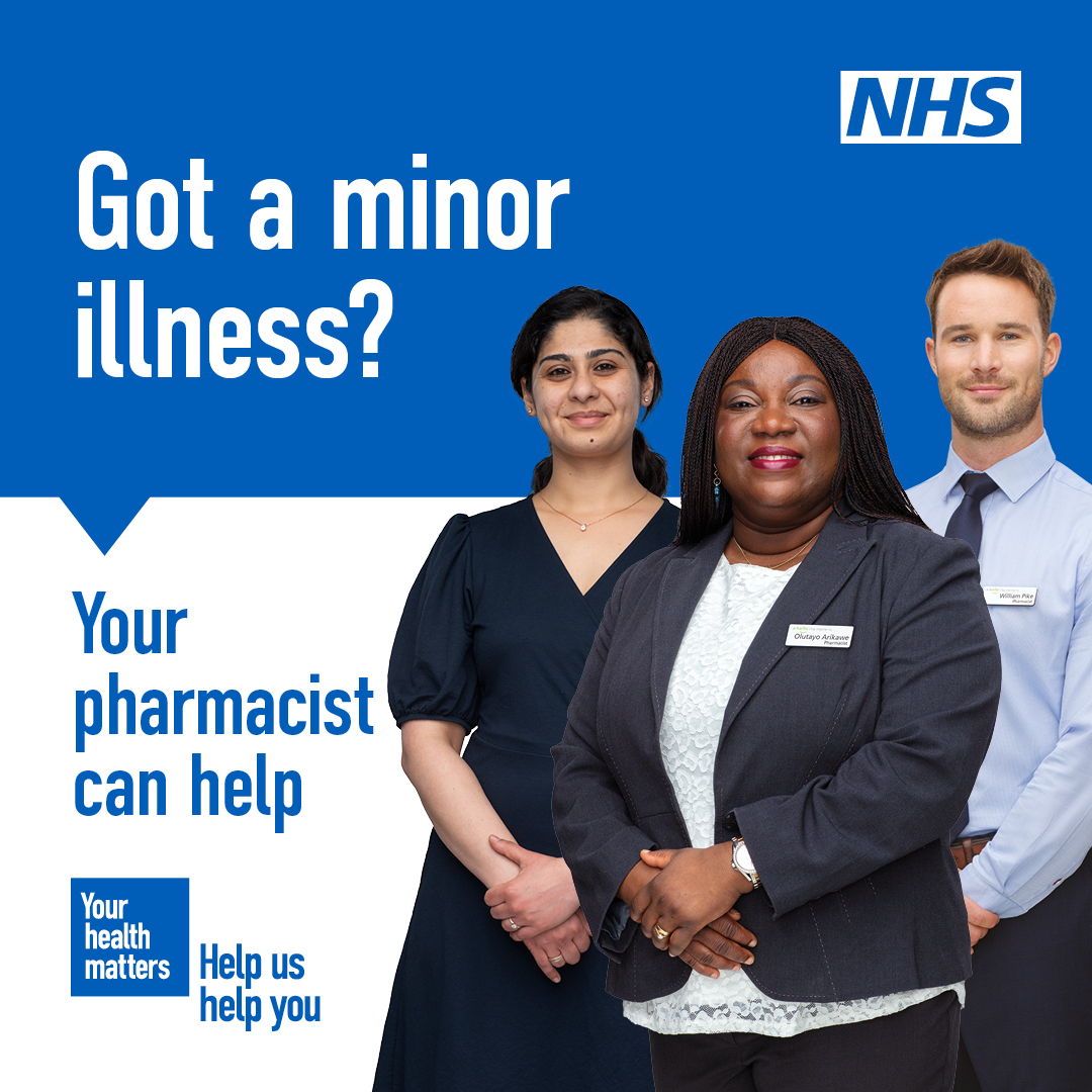 LambethTogether's tweet photo. Knowing what to do and where to go for help is an important part of self-care.
Your pharmacist can help with medical concerns, including coughs, colds, stomach upsets and earaches
Find out more: https://t.co/bqC55fKyqX
#SelfCareAwarenessWeek
@lambeth_council @Thriving_Stock https://t.co/ZL8WLW74fx
