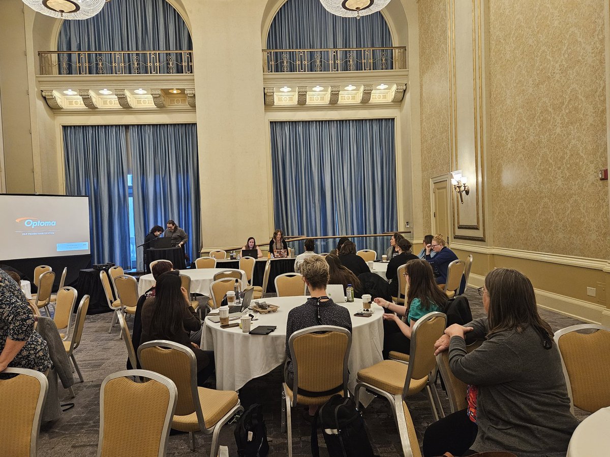 ASCFemCrim's tweet photo. DFC Breakfast Meeting I now in session @ASCRM41  #ASCCriminology2023 #ASCPhilly2023 https://t.co/645ThaMzPh