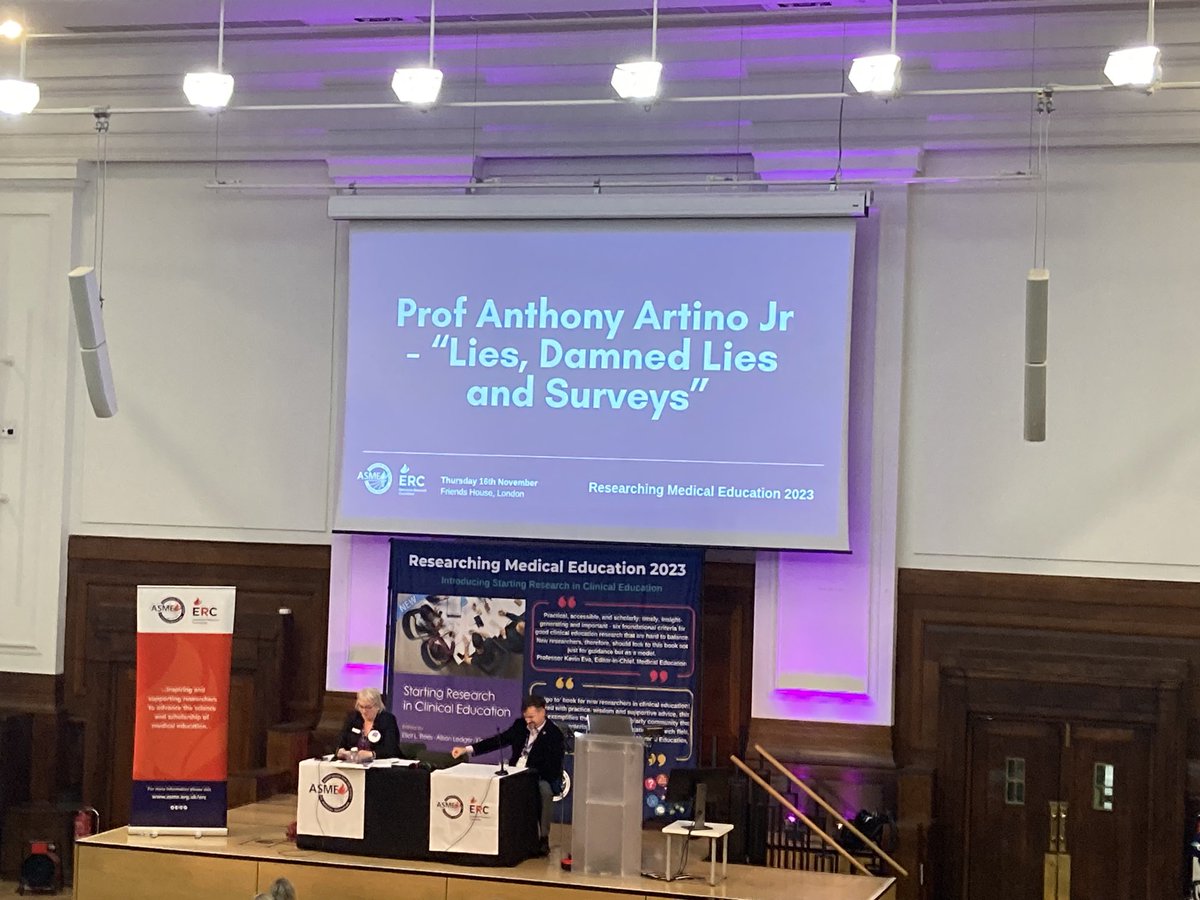 Dr Aileen Barrett (@aileencreedon) on Twitter photo #RME2023 ‘there are good surveys, there are quick surveys. There are no good quick surveys’ <a href="/mededdoc/">Anthony R Artino Jr</a> gives us some sage advice! #RME2023 ‘there are good surveys, there are quick surveys. There are no good quick surveys’ <a href="/mededdoc/">Anthony R Artino Jr</a> gives us some sage advice!
