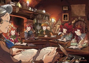 orchidsboat's tweet image. oh to be a witch in the village of fairy oak