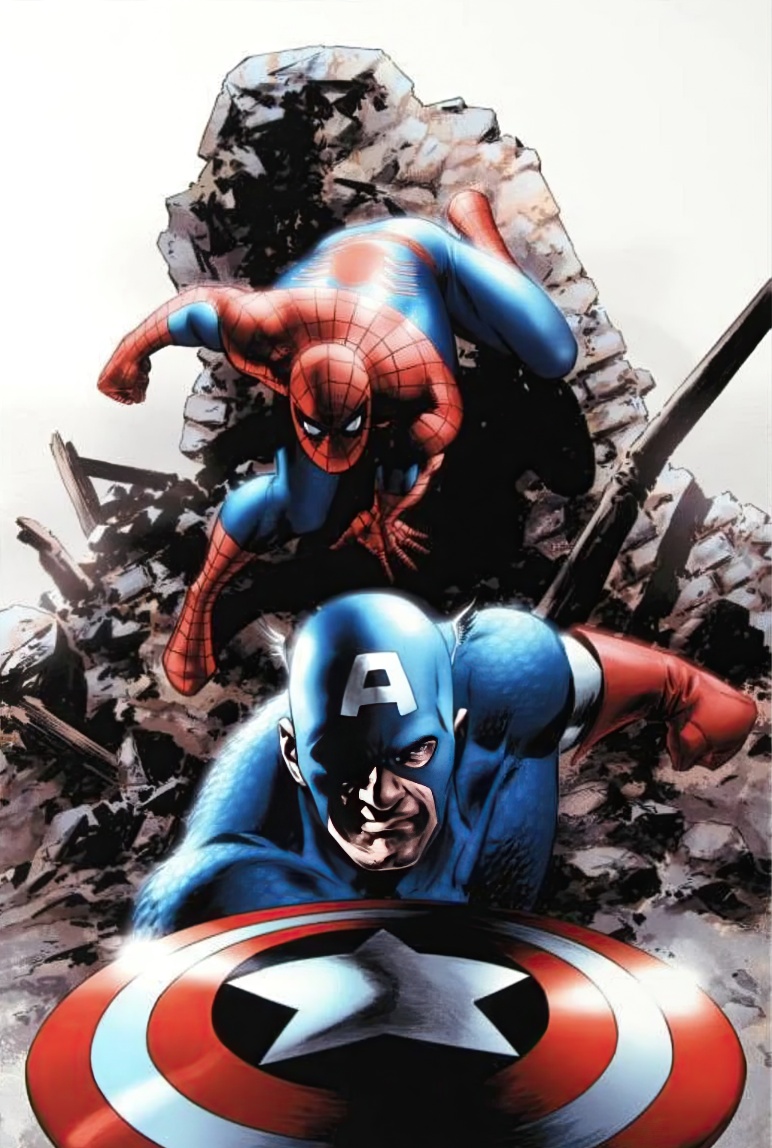 Spider-Man & Captain America
Artwork by @SteveEpting
#SpiderMan #CaptainAmerica #ComicArt