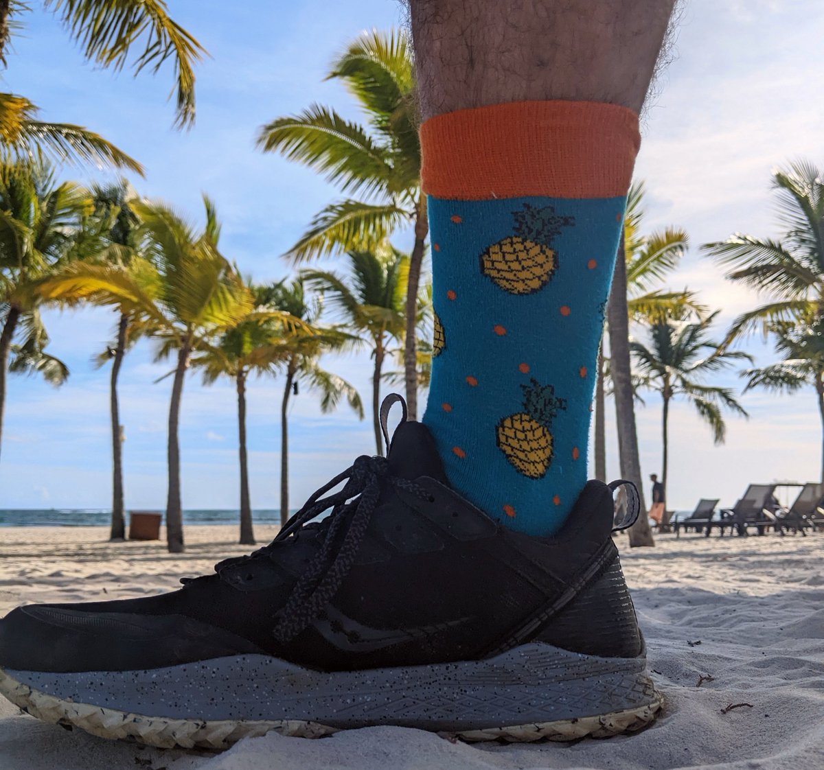 NOVA_Runner's tweet photo. @Saucony #runonbeach #trailshoes #sauconymadriver #Caribbean #runningonvacation #fitness #sunshine #palmtrees #runforgood #morningrun https://t.co/p3EqQBSEvt