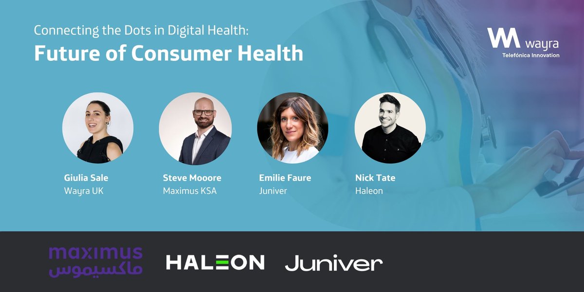 🌐 Join the Future of #ConsumerHealth at 'Connecting the Dots in Digital Health'! 🚀 Gain insights, network with leaders, and be part of healthcare innovation. 🎙️ Don't miss out—RSVP now! eventbrite.co.uk/e/the-future-o… #DigitalHealth #HealthcareInnovation #NetworkingEvent