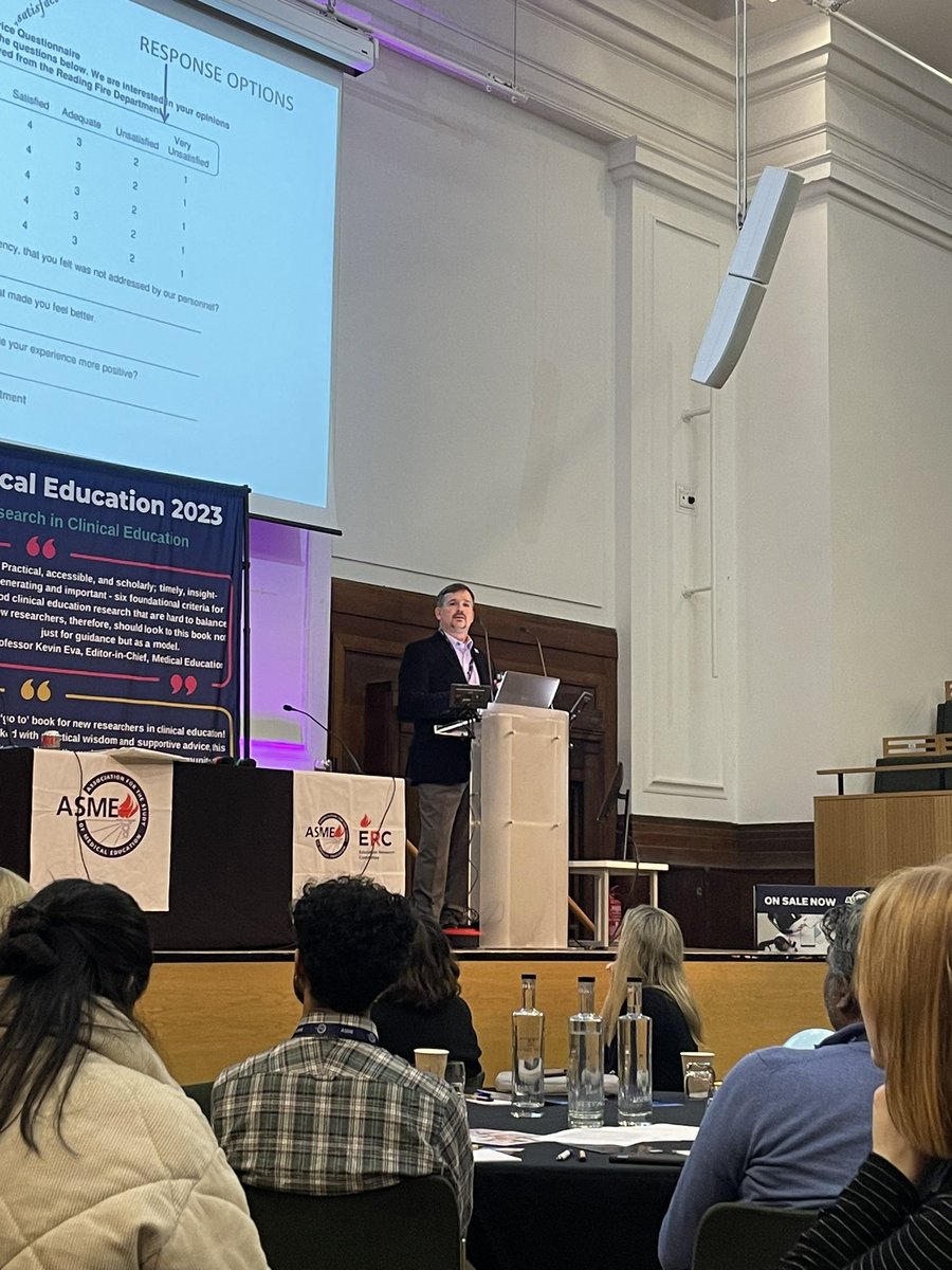 Anne de la Croix (@anne_croix) on Twitter photo A great keynote by <a href="/mededdoc/">Anthony R Artino Jr</a> about ‘Lies, Damn Lies, and Surveys’. Enjoyable and informative! #RME2023 A great keynote by <a href="/mededdoc/">Anthony R Artino Jr</a> about ‘Lies, Damn Lies, and Surveys’. Enjoyable and informative! #RME2023