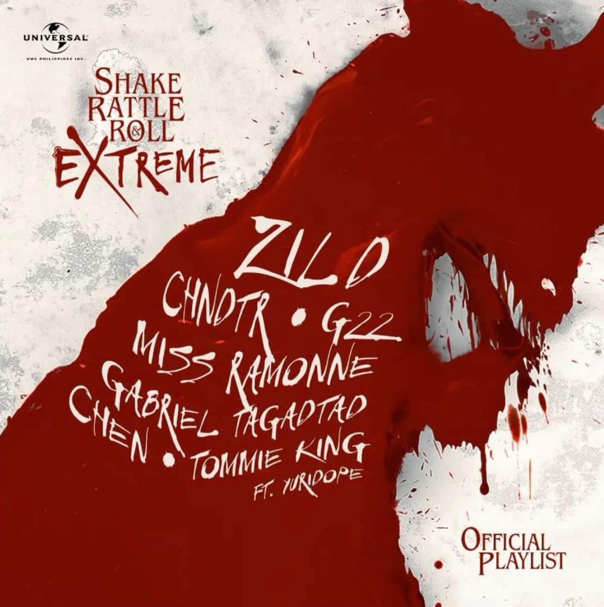 Chenpangan's tweet photo. 🩸🩸🩸
@UMUSICPH #ShakeRattleAndRoll https://t.co/QvySPKovtW