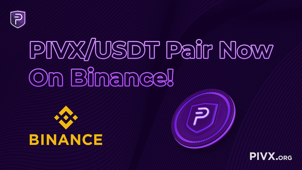 PIVX Official priv/acc tweet media