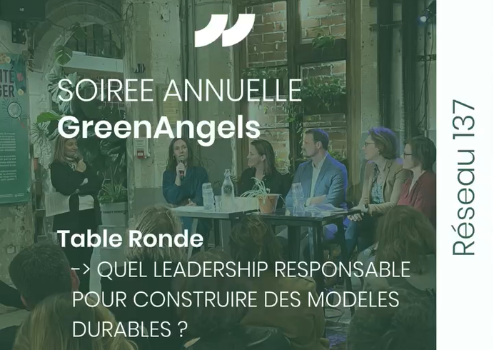 Reseau137's tweet photo. [MERCI] Mardi, à notre soirée annuelle #GreenAngels, la table ronde sur le "#Leadership responsable pour construire des modèles #durables" était un tourbillon d'idées et d'inspiration, grâce à nos intervenants généreux et passionnants. Retour en images : https://t.co/t5x6XqXmHG https://t.co/ZcfwYkFEX3