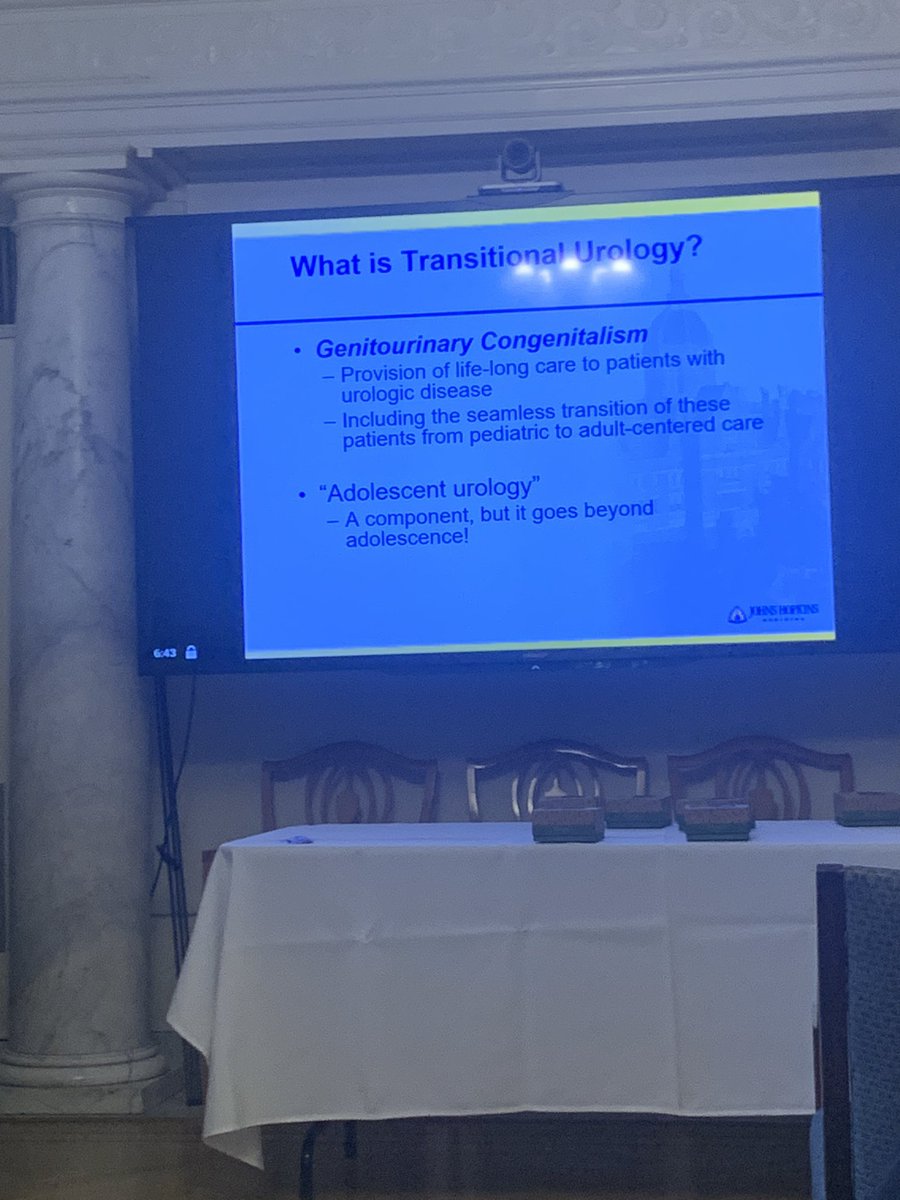 A tour de force on Congenital Transitional Urology by <a href="/heathernoellemc/">Heather Noelle McCaffrey Di Carlo, MD</a> ! Dropping some serious knowledge for <a href="/brady_urology/">The Johns Hopkins Brady Urological Institute</a> crew and helping patients from around the globe! <a href="/HopkinsKids/">Johns Hopkins Children's Center</a> <a href="/HopkinsMedicine/">Johns Hopkins Medicine</a>