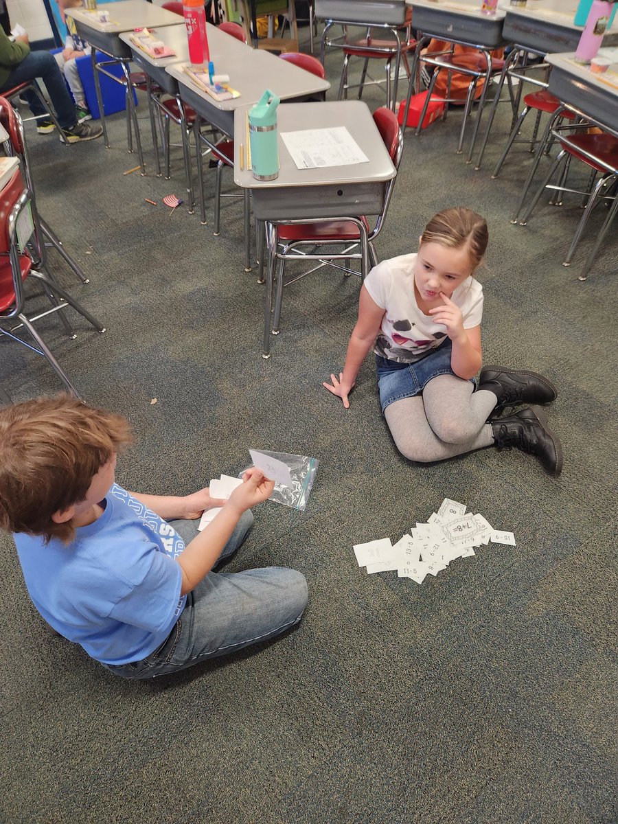 Fun with math buddies today! <a href="/SilkHopeEagles/">SHSeagles</a>