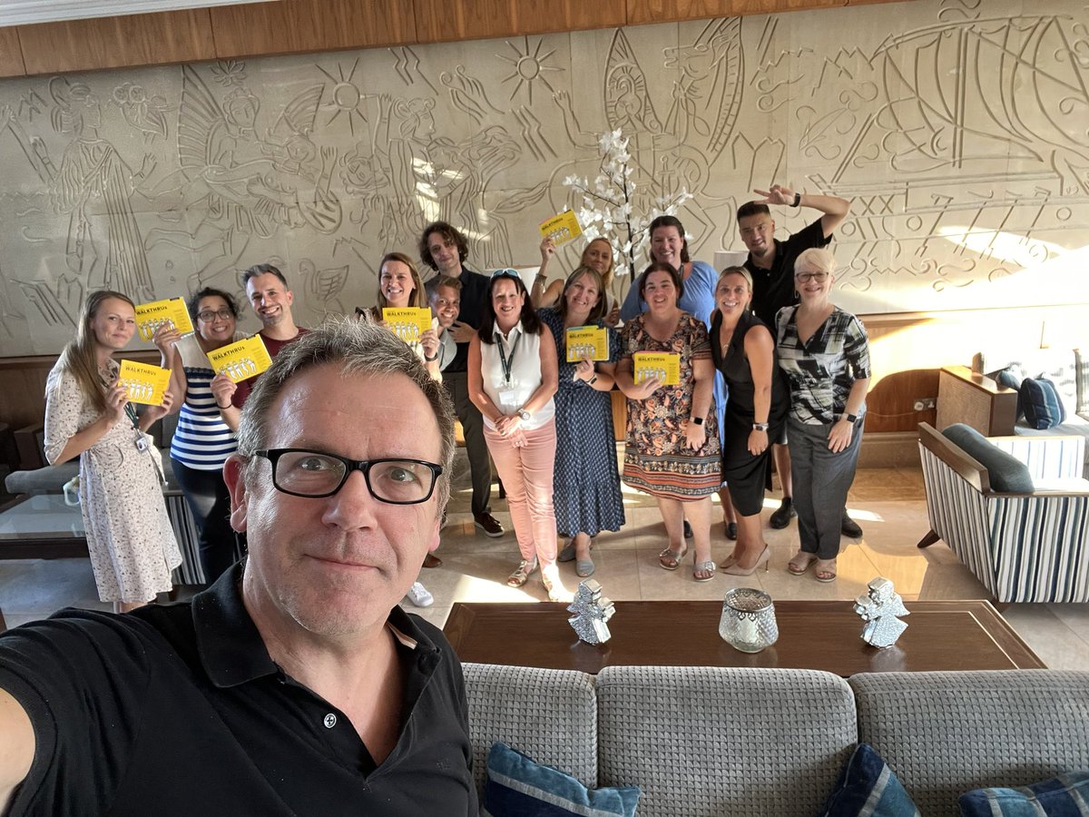 teacherhead's tweet photo. Great day talking teaching and @WALKTHRUs_5 with the DCS Schools leaders in Cyprus. Fabulous  Cyprus leaders’ group .. and lovely chatting to people from schools in Brunei, Falklands, Gibraltar and UK. 🙏🏼 https://t.co/mwQ9nbYoRN